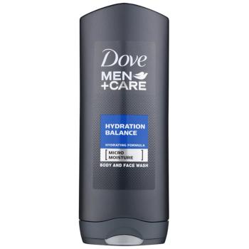 Dove Men+Care Hydration Balance tusfürdő gél testre és hajra uraknak 400 ml