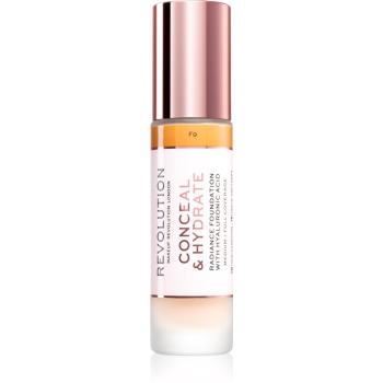 Makeup Revolution Conceal & Hydrate könnyű hidratáló make-up árnyalat F9 23 ml