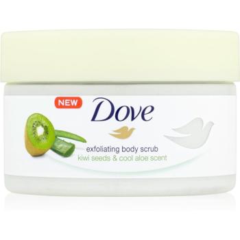 Dove Exfoliating Body Scrub Kiwi Seeds & Cool Aloe bőrpuhító testpeeling 225 ml