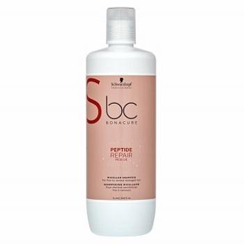 Schwarzkopf Professional BC Bonacure Peptide Repair Rescue Micellar Shampoo sampon sérült hajra 1000 ml