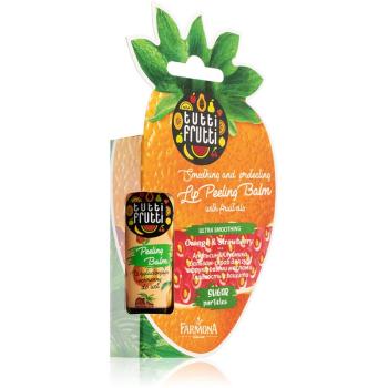 Farmona Tutti Frutti Orange & Strawberry szájpeeling kisimító hatással 10 g