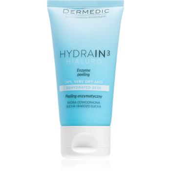 Dermedic Hydrain3 Hialuro enzimatikus peeling a dehidratált száraz bőrre 50 g