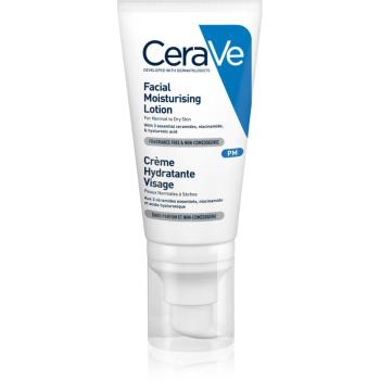 CeraVe Moisturizers hidratáló ápolás normál és száraz bőrre 52 ml