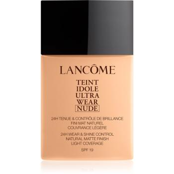 Lancôme Teint Idole Ultra Wear Nude könnyű mattító make-up árnyalat 08 Caramel 40 ml
