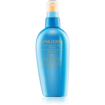 Shiseido Sun Care Sun Protection Spray Oil-Free napozó spray SPF 15 150 ml