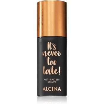 Alcina It's never too late! ránctalanító szérum 30 ml