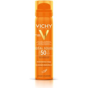 Vichy Idéal Soleil frissítő napozó spray arcra SPF 50 75 ml