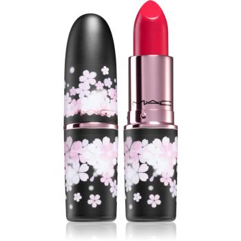 MAC Cosmetics Black Cherry Matte Lipstick mattító rúzs árnyalat Dramarama 3 g