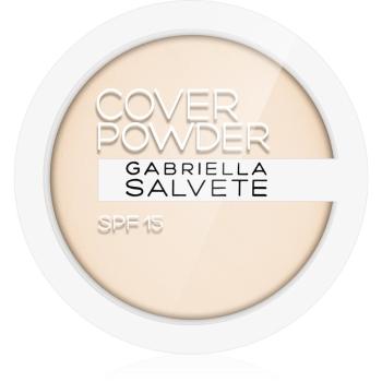 Gabriella Salvete Cover Powder kompakt púder SPF 15 árnyalat 01 Ivory 9 g