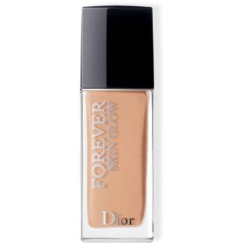 DIOR Dior Forever Skin Glow világosító hidratáló make-up SPF 35 árnyalat 3WP Warm Peach 30 ml