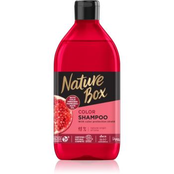 Nature Box Pomegranate hidratáló és revitalizáló sampon a szín védelméért 385 ml
