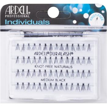 Ardell Individuals Csomómentes elválasztott szempillák Medium Black