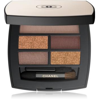 Chanel Les Beiges Eyeshadow Palette szemhéjfesték paletta árnyalat Deep 4.5 g