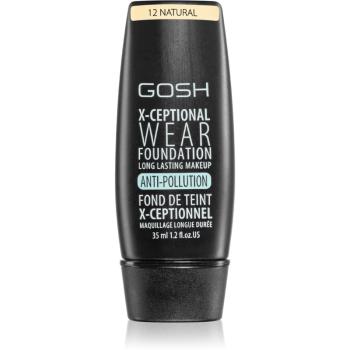 Gosh X-ceptional hosszan tartó make-up árnyalat 12 Natural 35 ml