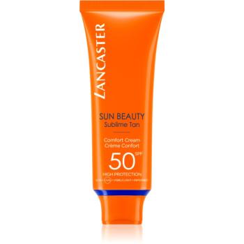 Lancaster Sun Beauty Comfort Cream napozókrém arcra SPF 50 50 ml