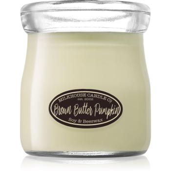 Milkhouse Candle Co. Creamery Brown Butter Pumpkin illatos gyertya Cream Jar 142 g