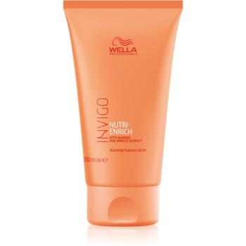 Wella Professionals Invigo Nutri-Enrich regeneráló hajmasz önmelegítő hatással 150 ml