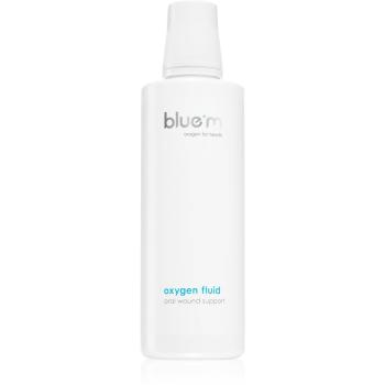 Blue M Oxygen Fluid készítmény a lokális ápoláshoz aftákra és a szájüreg kisebb sérüléseire 500 ml