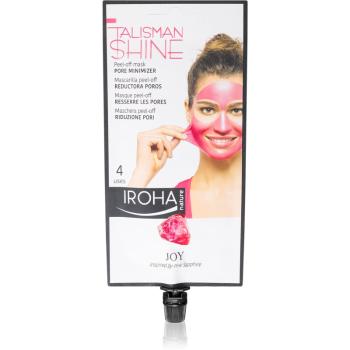 Iroha Talisman Shine Joy lehúzható maszk a bőr kisimításáért és a pórusok minimalizásáért 25 ml