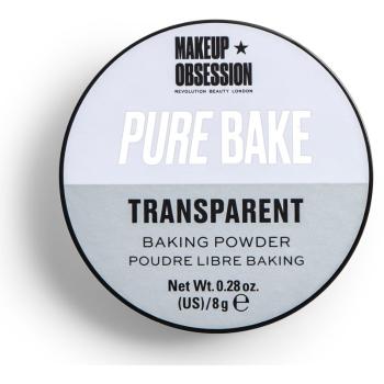 Makeup Obsession Pure Bake mattító lágy púder árnyalat Transparent 8 g