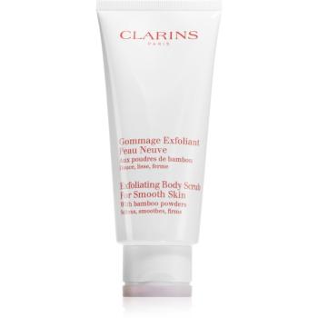 Clarins Exfoliating Body Scrub For Smooth Skin hidratáló testpeeling a finom és sima bőrért 200 ml