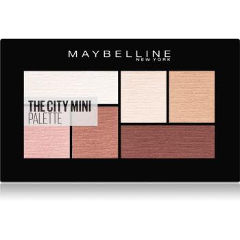 Maybelline The City Mini Palette szemhéjfesték paletta árnyalat 480 Matte About Town 6 g