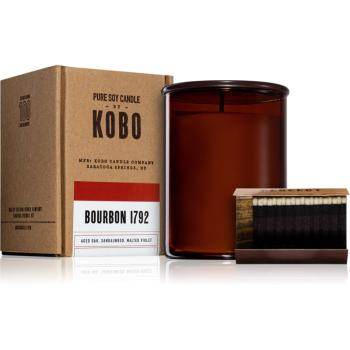 KOBO Woodblock Bourbon 1792 illatos gyertya 425 g