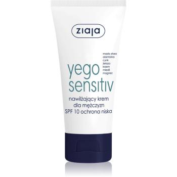 Ziaja Yego Sensitiv nyugtató és hidratáló krém uraknak SPF10 50 ml
