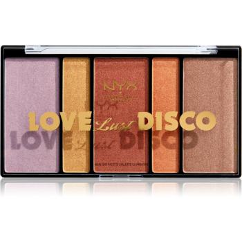 NYX Professional Makeup Love Lust Disco Highlight highlight paletta 28.4 g