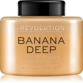 Makeup Revolution Baking Powder porpúder árnyalat Banana Deep 32 g