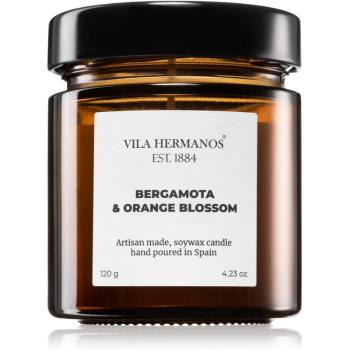 Vila Hermanos Apothecary Bergamot & Orange Blossom illatos gyertya 120 g