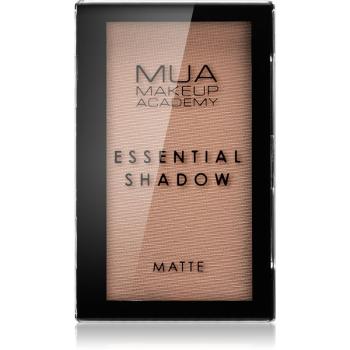 MUA Makeup Academy Essential matt szemhéjfestékek árnyalat Sandshell 2.4 g