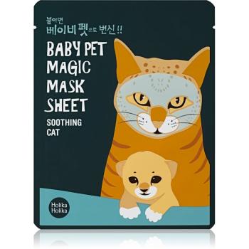 Holika Holika Magic Baby Pet frissítő és nyugtató maszk az arcra 22 ml
