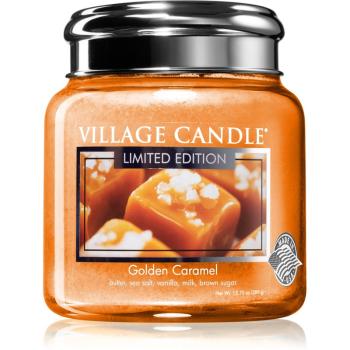 Village Candle Golden Caramel illatos gyertya 390 g