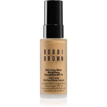 Bobbi Brown Mini Skin Long-Wear Weightless Foundation hosszan tartó make-up SPF 15 árnyalat Warm Beige 13 ml