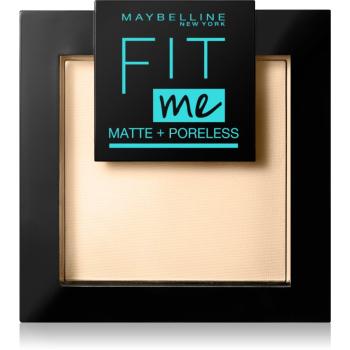 Maybelline Fit Me! Matte+Poreless mattító púder árnyalat 115 Ivory 9 g
