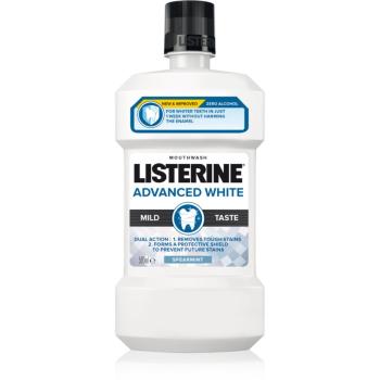 Listerine Advanced White Mild Taste fogfehérítő szájvíz 500 ml