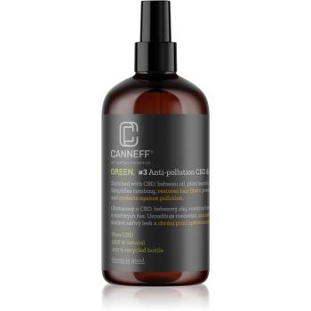 Canneff Green Anti-pollution CBD & Plant Keratin Hair Spray leöblítést nem igénylő ápolás hajra 200 ml