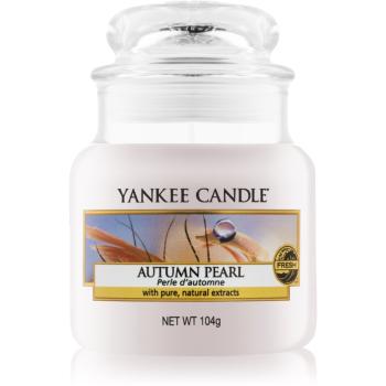 Yankee Candle Autumn Pearl illatos gyertya Classic közepes méret 104 g