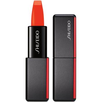 Shiseido ModernMatte Powder Lipstick matt púderes ajakrúzs árnyalat 528 Torch Song 4 g