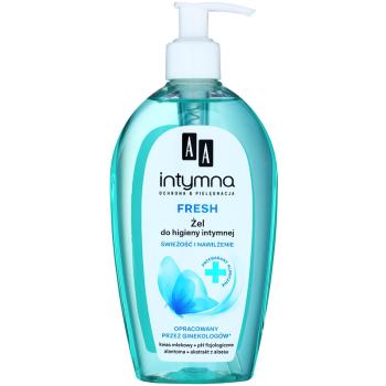 AA Cosmetics Intimate Fresh gél intim higiéniára aleo verával 300 ml