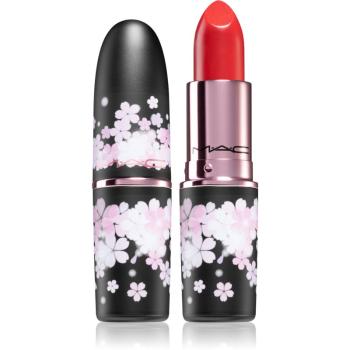 MAC Cosmetics Black Cherry Matte Lipstick mattító rúzs árnyalat Bloombox 3 g