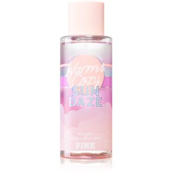 Victoria's Secret PINK Warm & Cozy Sun Dazed testápoló spray hölgyeknek 250 ml