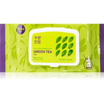 Holika Holika Pure Essence Green Tea frissítő reggeli maszk zöld tea kivonattal 30 db