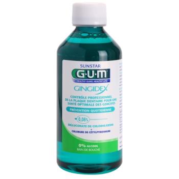 G.U.M Gingidex 0,06% szájvíz foglepedék ellen az egészséges ínyért alkoholmentes 300 ml
