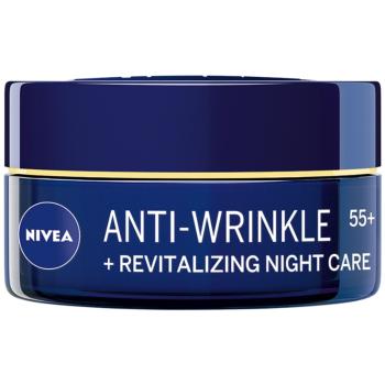 Nivea Anti-Wrinkle Revitalizing megújító éjszakai krém a ráncok ellen 55+ 50 ml