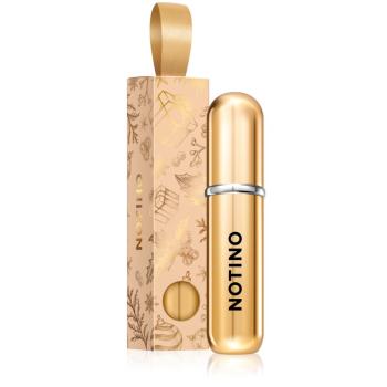 Notino Travel szórófejes parfüm utántöltő palack limitált kiadás Gold 5 ml