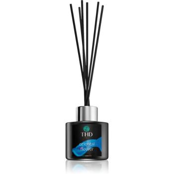 THD Luxury Black Collection Oriental Flower aroma diffúzor töltelékkel 100 ml