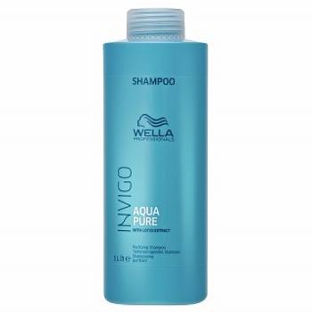 Wella Professionals Invigo Balance Aqua Pure Purifying Shampoo sampon zsíros hajra 1000 ml