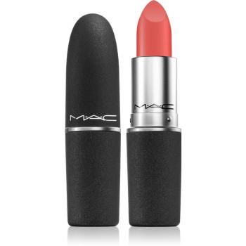 MAC Cosmetics Powder Kiss Lipstick mattító rúzs árnyalat Sheer Outrage 3 g